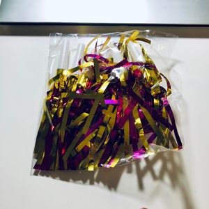 10 Noise-Makers in Pink and Gold